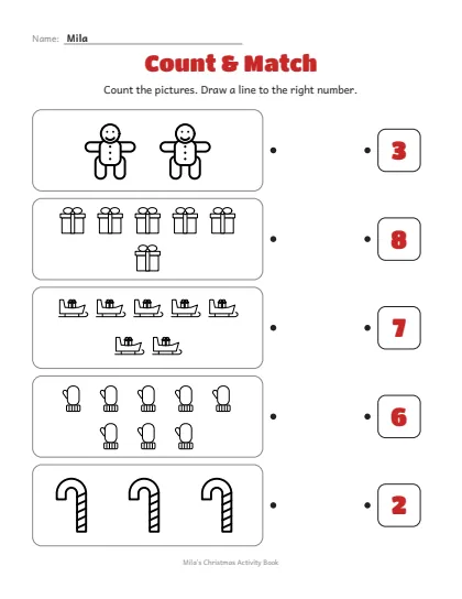 Count and match